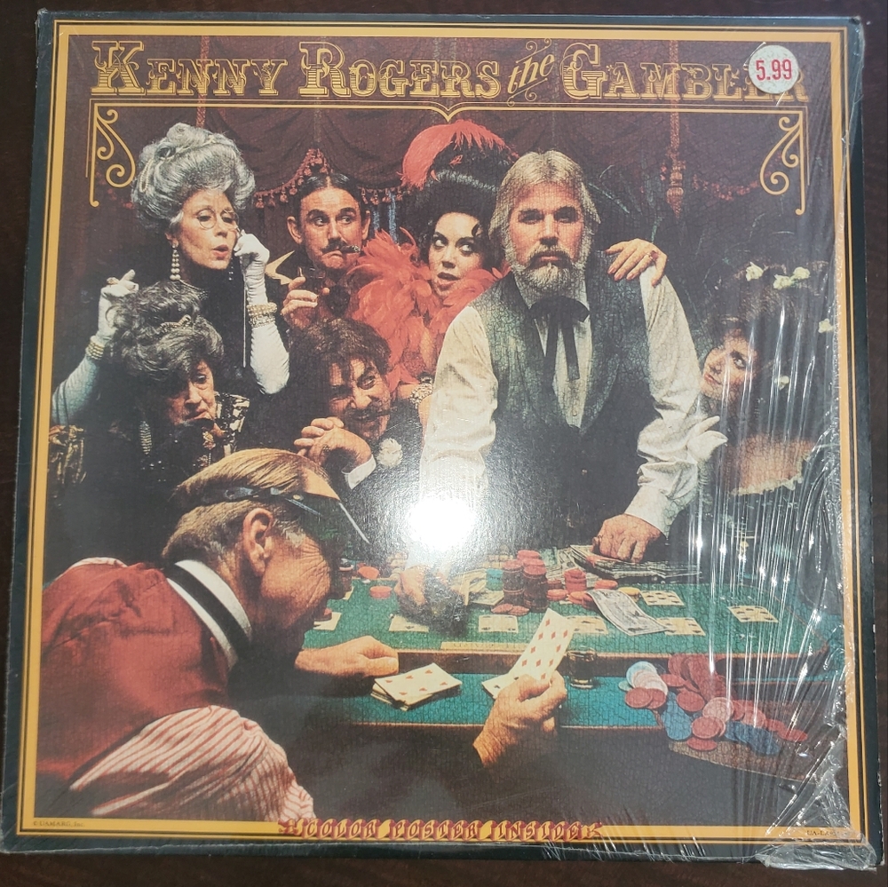 Kenny Rogers The Gambler Vinyl Record